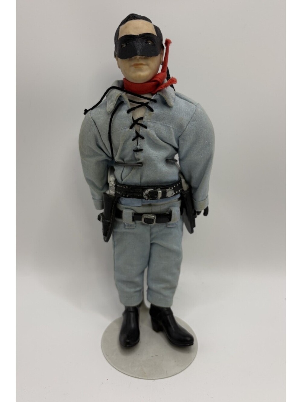 Hamilton Presents 1990 Lone Ranger 9" Figure Dolls With Hat Vintage Doll No Hat